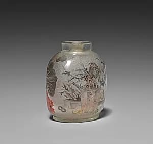 Snuff Bottle with Stopper by Unknown Artist