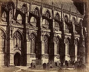 South Side Beverley Minster by Col. Alfred Capel-Cure (British, 1826–1896)