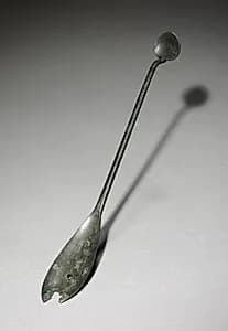 Spoon with Dual Heads by Unknown Artist
