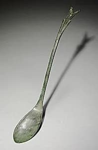Spoon with Fish-Tail Design by Unknown Artist