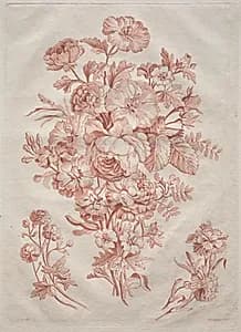 Spray of Flowers by Roubillac (French, 1739-)
