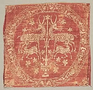Square Ornament from a Tunic by Unknown Artist