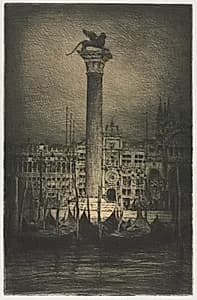 St. Mark's Piazza by Mortimer Menpes (British, 1860–1938)
