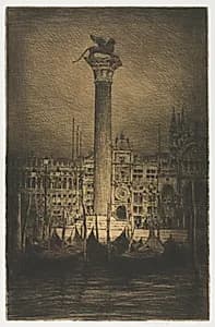 St. Mark's Piazza by Mortimer Menpes (British, 1860–1938)