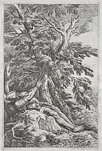 St. William the Hermit by Salvator Rosa (Italian, 1615–1673)