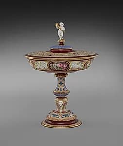 Standing Cup and Cover by Sèvres Porcelain Factory (French, est. 1756)