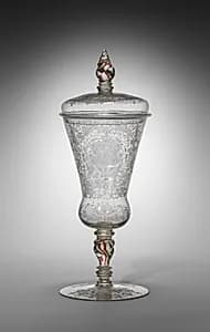 Standing Cup with Cover by Unknown Artist