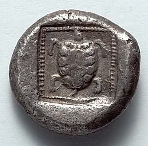 Stater: Tortoise (reverse) by Unknown Artist