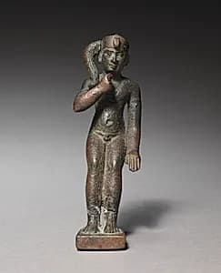 Statuette of Harpocrates by Unknown Artist