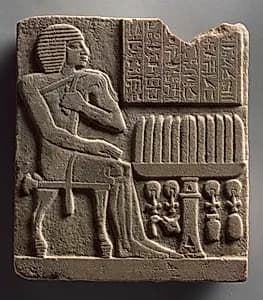 Stele of Djedatumiufankh by Unknown Artist