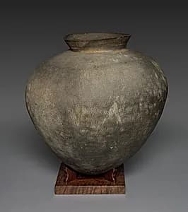 Storage Jar: Sueki ware by Unknown Artist