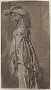 Study for Penelope by Anicet Charles Gabriel Lemonnier (French, 1743–1824)
