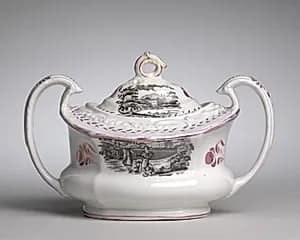 Sugar Bowl and Lid by Unknown Artist
