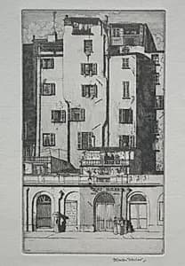 Tall Houses, Menton
