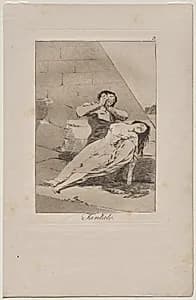Tantalus, Plate 9 by Francisco de Goya (Spanish, 1746–1828)