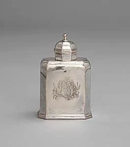 Tea Caddy and Cover by Thomas Ash (British)