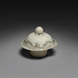 Tea Caddy (lid) by Unknown Artist