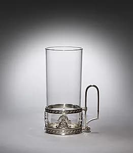 Tea Cup and Holder by House of Fabergé (Russian, 1842–1918)
