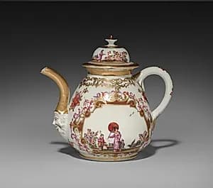 Tea Pot by Meissen Porcelain Factory (German, est. c. 1710)