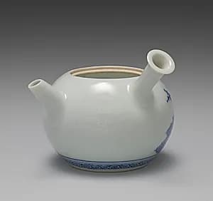 Teapot with Begonias