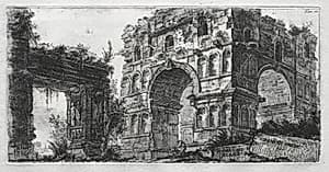 Tempio di Diana by Giovanni Battista Piranesi (Italian, 1720–1778)