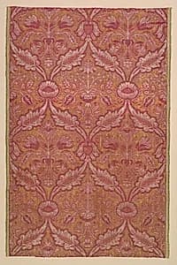 Textile with Flora by Unknown Artist