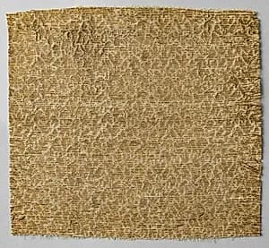 Textile with Tiny Leaves by Unknown Artist