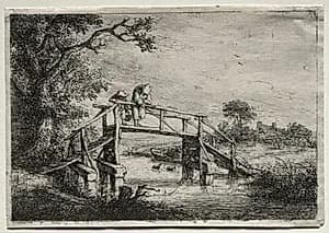 The Anglers by Adriaen van Ostade (Dutch, 1610–1684)