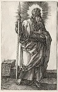 The Apostle Thomas by Albrecht Dürer (German, 1471–1528)