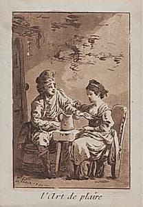 The Art of Pleasing by Jean Baptiste Le Prince (French, 1734–1781)