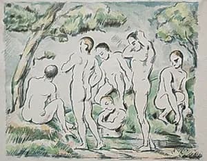 The Bathers by Paul Cezanne (French, 1839–1906)
