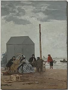 The Beach at Deauville