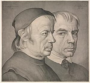 The Brothers Eberhard by Johann Anton Ramboux (German, 1790–1866)