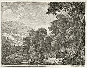 The Cave by Herman van Swanevelt (Dutch, c. 1600–1655)