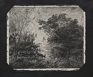 The Deer by Charles François Daubigny (French, 1817–1878)