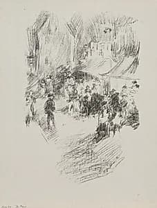 The Fair by James McNeill Whistler (American, 1834–1903)