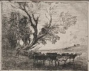 The Ford by Charles François Daubigny (French, 1817–1878)