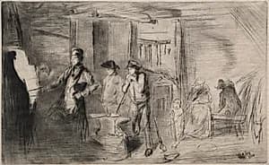 The Forge by James McNeill Whistler (American, 1834–1903)
