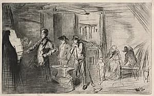 The Forge by James McNeill Whistler (American, 1834–1903)