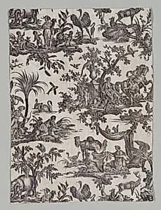 The Four Continents by Christophe Philippe Oberkampf (French, 1738–1815)