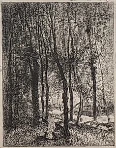 The Goatherd Girl by Charles François Daubigny (French, 1817–1878)