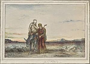 The Good Samaritan by Gustave Moreau (French, 1826–1898)