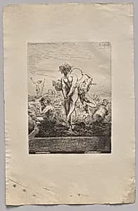 The Harvests by Nicolas-François Chifflart (French, 1825–1901)