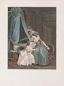 The Indiscretion by Jean François Janinet (French, 1752–1814)