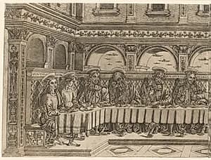 The Last Supper by Lucantonio degli Uberti (Italian)