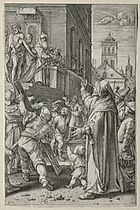 The Passion: Ecce Homo by Hendrick Goltzius (Dutch, 1558–1617)
