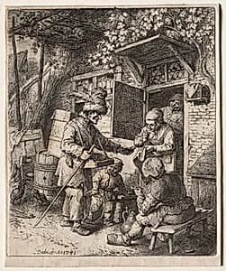 The Peddlar by Christian Wilhelm Ernst Dietrich (German, 1712–1774)