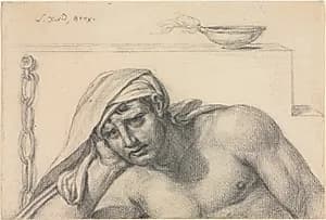 The Prisoner by Jacques-Louis David (French, 1748–1825)