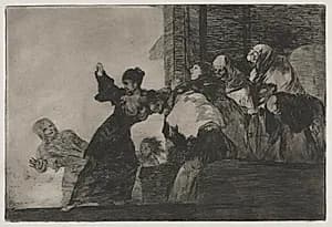 The Proverbs:  Poor Folly by Francisco de Goya (Spanish, 1746–1828)