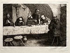 The Refectory
 by Alphonse Legros (French, 1837–1911)